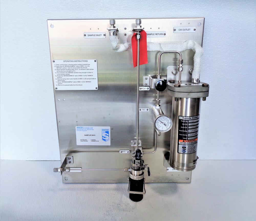 Sentry Sampler MVD, 704250A w/ Sample Cooler TLR4225, Part 703951A